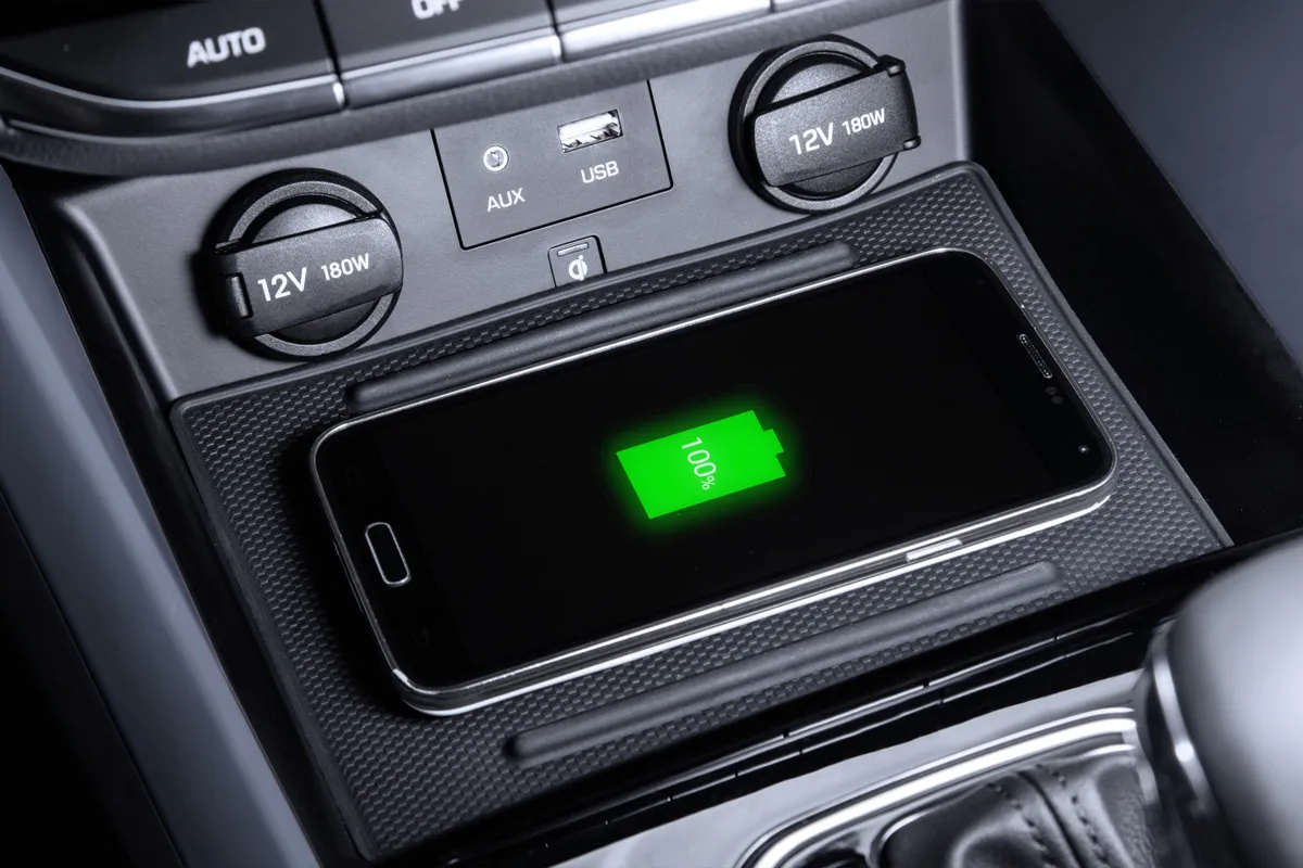 car smartphone wireless charging pad