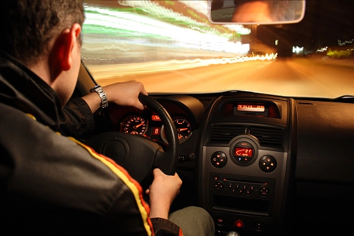 speeding driver