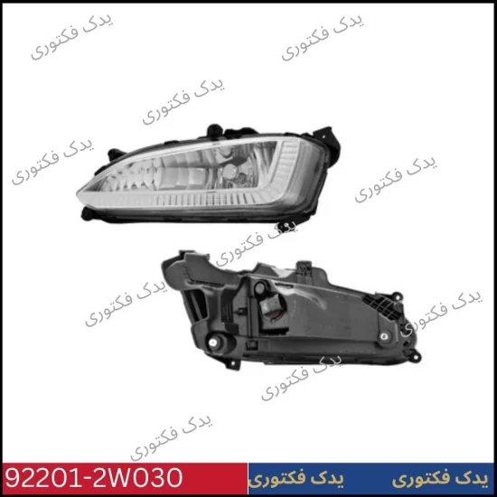 922012W030 چراغ مه شكن جلو چپ سانتافه